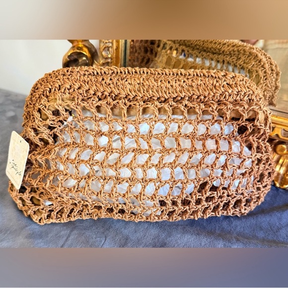 Free People Sand Bound Woven Clutch - Picture 2 of 6